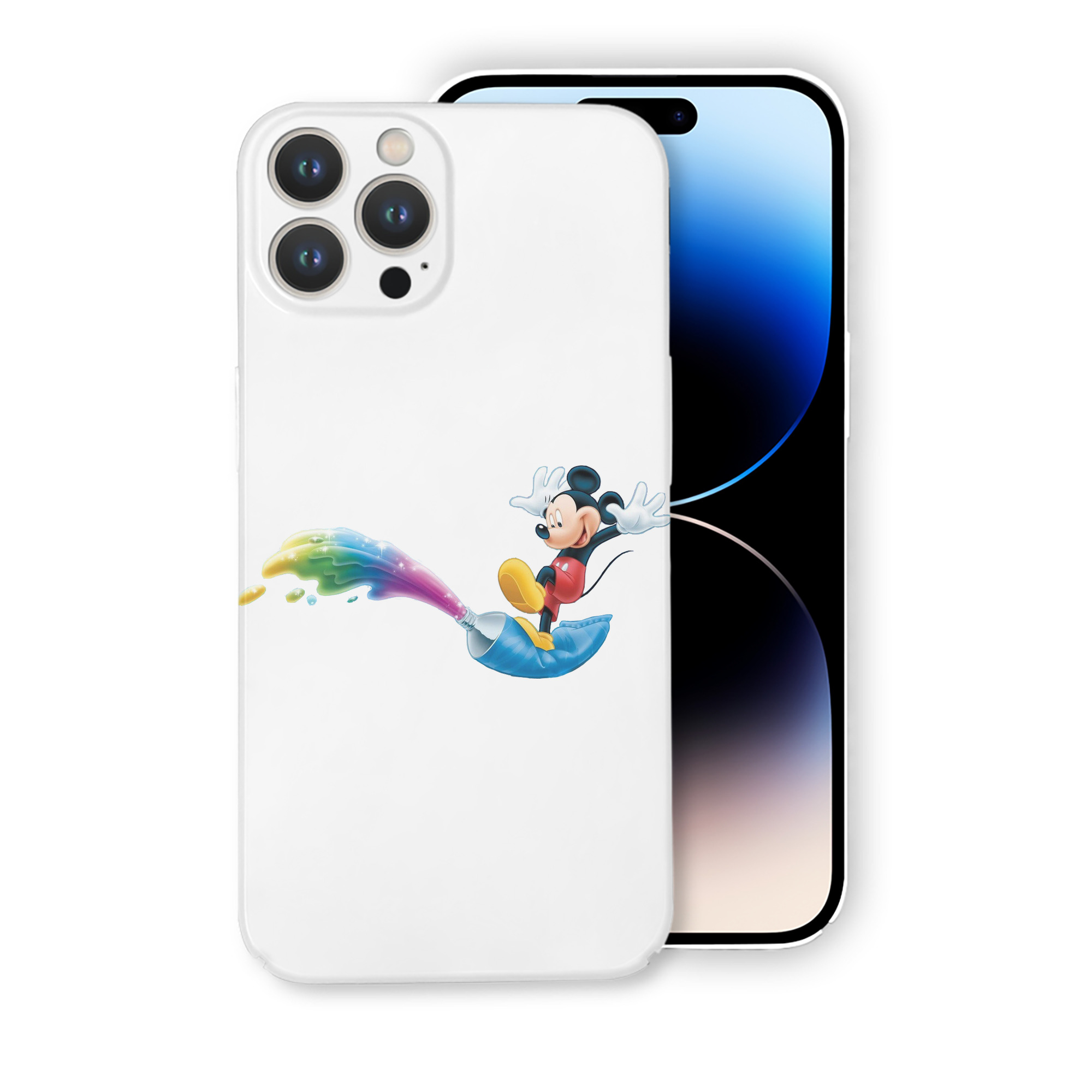 （画像用） ミッキーマウス Mickey Mouse 【iPhone 14シリーズ対応】ハードケース
